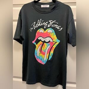Free People Rolling Stones Tee, NWT, size L